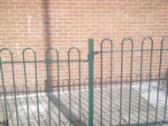 Playground Railings Bow Top